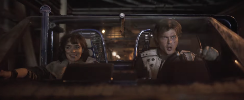 Illustration for article titled The New Solo: A Star Wars Story Trailer May Have This Big Car-Related Easter Egg
